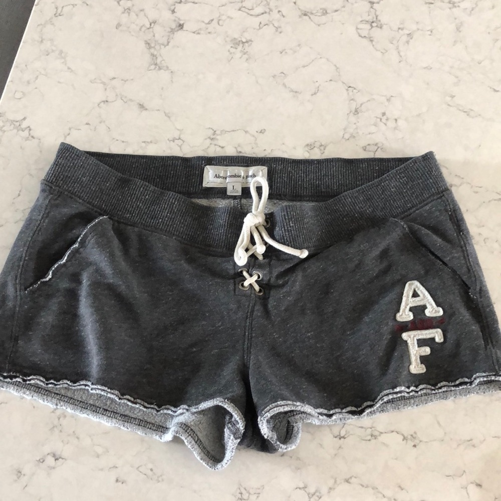 Abercrombie and Fitch fleece shorts